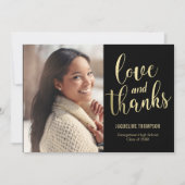 Meilleur Futur ÉDITABLE COULEUR Carte de remerciem (Devant)