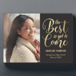 Meilleur Futur ÉDITABLE Plaque de graduation COULE<br><div class="desc">Grand gardien de se souvenir de cette étape spéciale dans la vie. Couleur Arrière - plan peut être customisée en ligne! Les articles correspondants peuvent être trouvés sur notre site Web : www.berryberrysweet.com ou sur demande.</div>