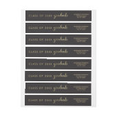 Meilleur futur Étiquette de diplômes de COULEUR MO (Feuille)