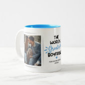 Meilleur Garçon 2 Photo Mug à café à deux tons (Devant gauche)