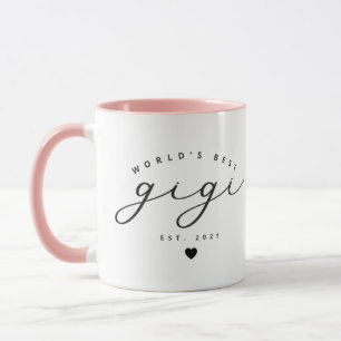 Meilleur Gigi Cute Calligraphy Café Mug du monde