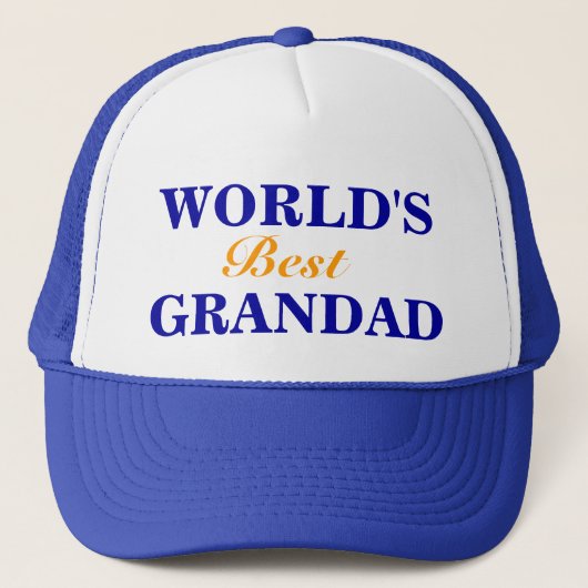 Meilleur grand casquette du monde (Devant)
