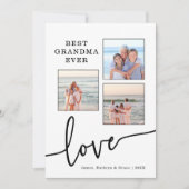Meilleur grand-mère jamais Carte photo (Devant)