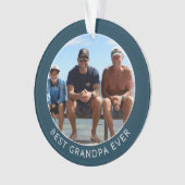 Meilleur grand-père du monde jamais gardé photo (devant)