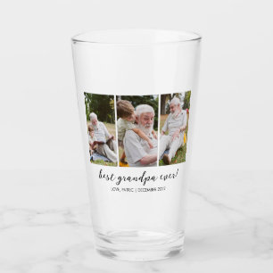 Meilleur Grand-Père Garder Un Verre Multi Photo