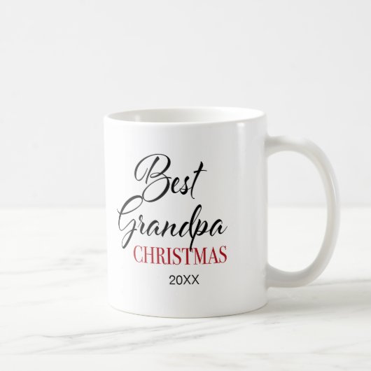 Meilleur grand-père Noël Photo Coffee Mug (Droite)