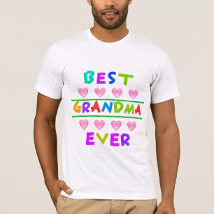 MEILLEUR GRANDMA JAMAIS T-SHIRT