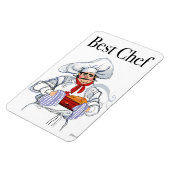 Meilleur gras Chef français Magnet par artiste (Côté Gauche)
