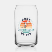 Meilleur Groomsman Par Par Golf Player Mariage (Verso)