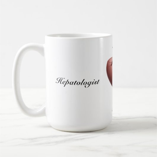 Meilleur Hepatologue jamais Mug (Gauche)