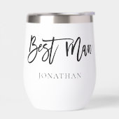 Meilleur Homme Nom Cadeau Noir Calligraphie (Gauche)