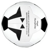 Meilleur Invitation de balle de soccer ou de footb (Tourné)