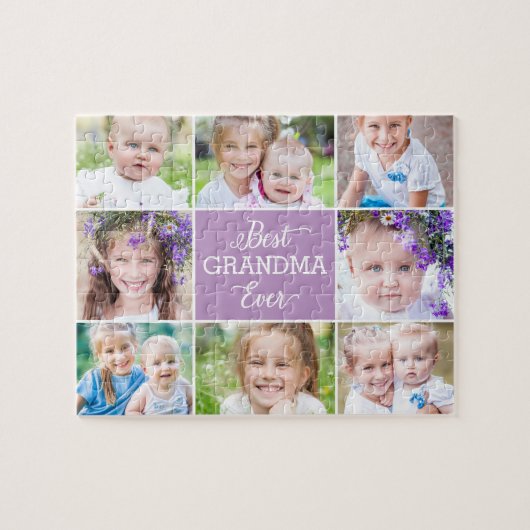 Meilleur Jour ÉDITABLE COULEUR Puzzle personnalisé (Horizontal)