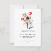 Meilleur Jour Fille Invitation Anniversaire (Dos)