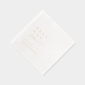 Meilleur jour jamais typographie simple mariage mo (Droite)