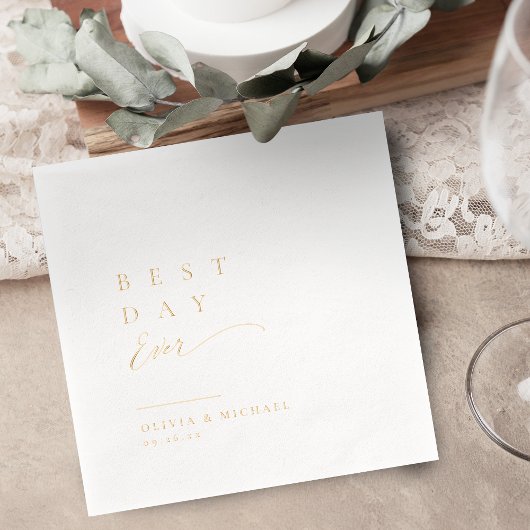 Meilleur jour jamais typographie simple mariage mo