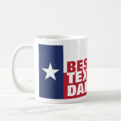 Meilleur Jour TEXAN DAD Café Mug (Gauche)