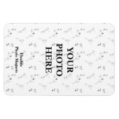 Meilleur journal de texte personnalisé Magnets de  (Horizontal)