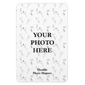 Meilleur journal de texte personnalisé Magnets de  (Vertical)