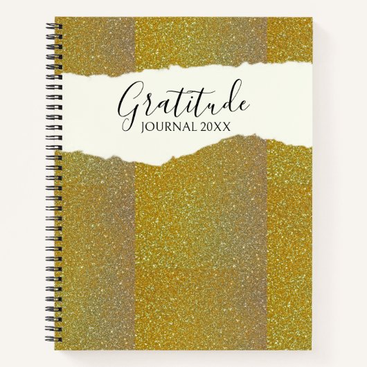 Meilleur Journal Glitt Gratitude (Devant)