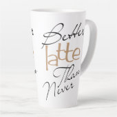Meilleur Latte Que Jamais Amusant Coffee Latte Mug (Angle droit)