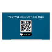 Meilleur Magnet Carte de visite de code QR de peti (devant)