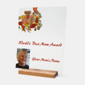 Meilleur Maman Award du monde Poppy (Angle)