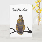 Meilleur maman Ever ! La Carte du Jour de la Mort (Fleur jaune)