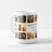 Meilleur Maman Photo Collage Mug Cadeau (Devant gauche)