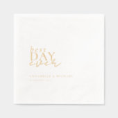 Meilleur Mariage Jour jamais Foil (Recto)