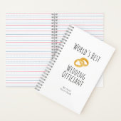 Meilleur Mariage officiel du monde - Carnet Spiral (À l'intérieur)