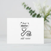 Meilleur Médecin Jamais Appréciation Merci Docteur (Debout devant)