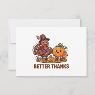Meilleur Merci Dinde et Citrouille Thanksgiving