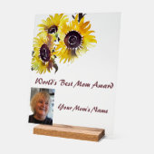 Meilleur Mère du monde Sunflowers (Angle)