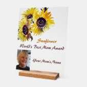Meilleur Mère du monde Sunflowers (Angle)