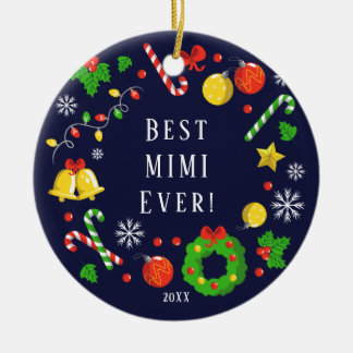Meilleur Mimi Noël Ornement