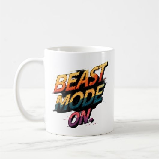 "Meilleur Mode Sur Mug Motivationnel" (Gauche)