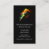 Meilleur Modèle Carte de visite peintre de nouvell (Devant)