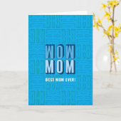 Meilleur modèle de lettre de bloc de maman pour la (Fleur jaune)