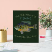 Meilleur Moment Pour Aller Pêcher Blue Gill Cute (Mariage)