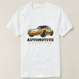 Meilleur Monde Moderne Voiture Imprimer T-shirt bl