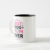 Meilleur Mug Café pour Maman de Chien (Devant gauche)