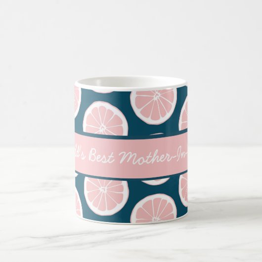 Meilleur Mug d'agrumes de ma belle-mère (Centre)