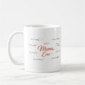 Meilleur Mug de Maman (Gauche)