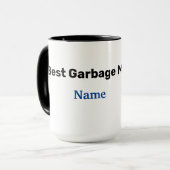 Meilleur Mug de Nom d'Homme de Ménage (Devant gauche)