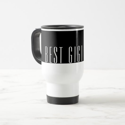 Meilleur mug de voyage GGIGI (Devant gauche)