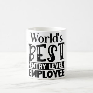 Meilleur Mug d'employés de niveau d'entrée