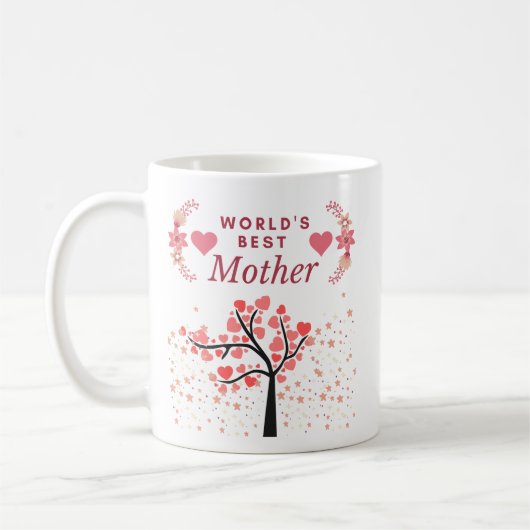 Meilleur Mug Mère du monde (Gauche)