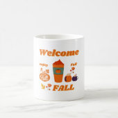 meilleur mug pour la saison d'automne. (Centre)