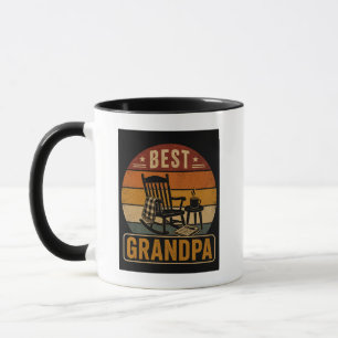 Meilleur Mug pour Papy Fauteuil Roulant Vintage